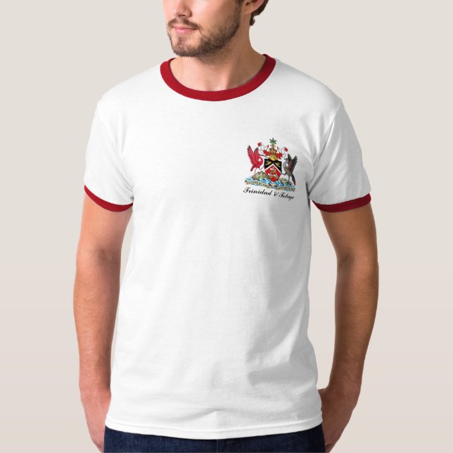 Trinidad und Tobago-Wappen T-Shirt (Vorderseite)