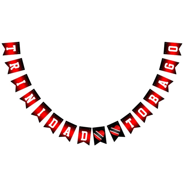 Trinidad und Tobago Wimpelkette (Alle)