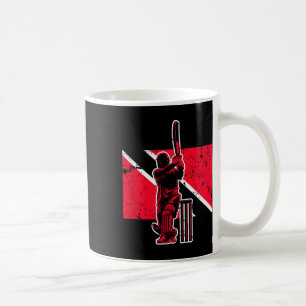 Trinidad und Togo Cricket  Kaffeetasse