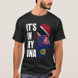 Trinidad und Türken und Caicos-Mix-DNA-Erbe T-Shirt