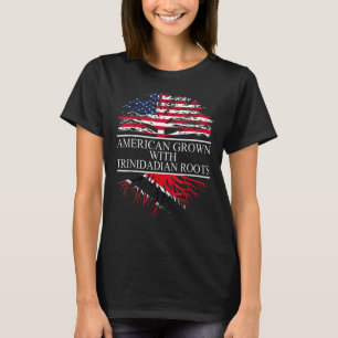 Trinidadian Roots Flag Trinidad und Tobago T-Shirt