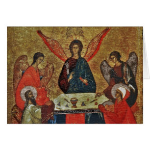 Trinité avec les saints