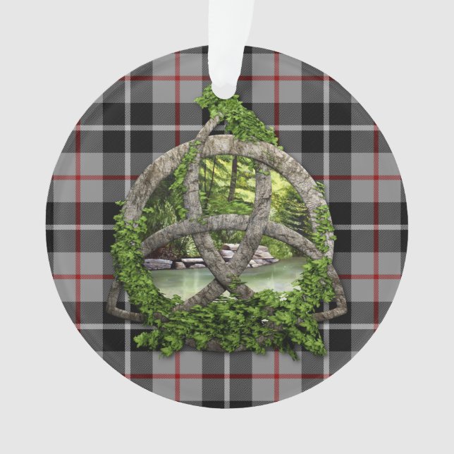 Trinité de Celtic de tartan de Thompson de clan (devant)