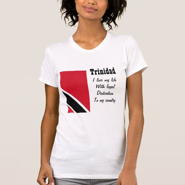 Trinité-loyauté aux t-shirts de mon pays (Devant)
