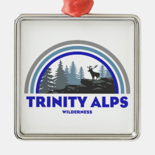 Trinity Alps Wilderness Kalifornien Regenbogenhirs Ornament Aus Metall