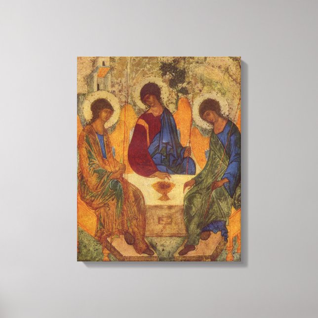 Trinity Angels at Mamre Leinwanddruck (Vorderseite)