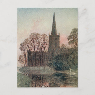 Trinity Church III, Stratford-upon-Avon, England Postkarte