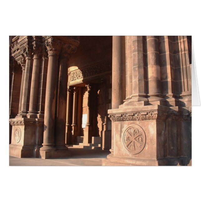 Trinity Church Pilles, Boston - Blank Card (Vorderseite (Horizontal))