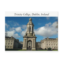 Trinity College Dublin, Irlande Carte postale
