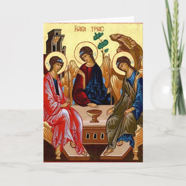 Trinity Icon Karte (Vorderseite)