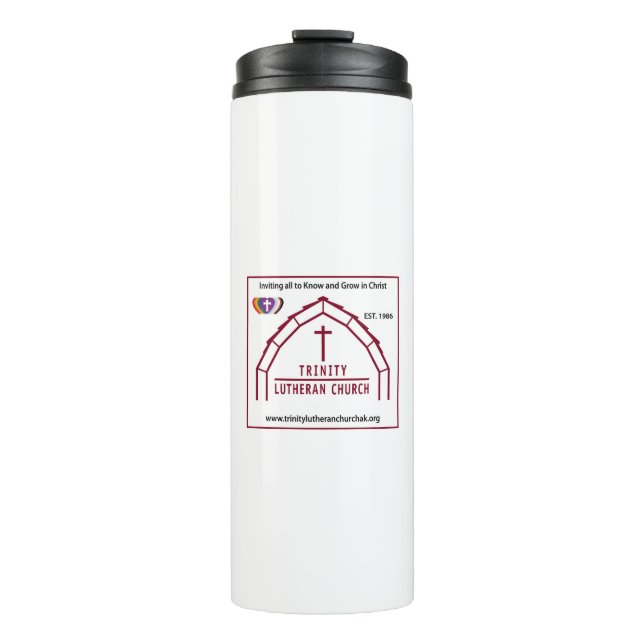 Trinity-Logo Thermosbecher (Vorderseite)
