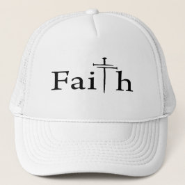 Trinity Nail Cross Faith Ball Cap Christlich Hat Truckerkappe