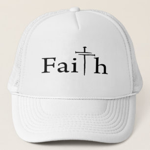 Trinity Nail Cross Faith Ball Cap Christlich Hat Truckerkappe