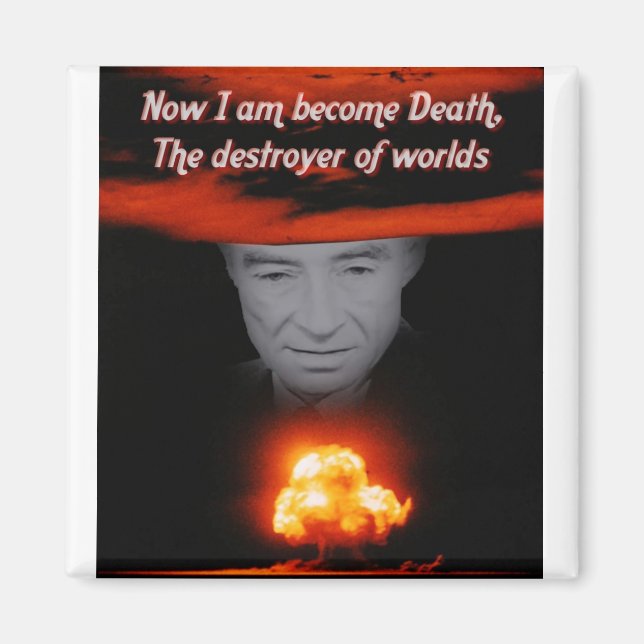 Trinity Robert Oppenheimer Magnet (Vorne)