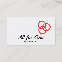 Trinity Speech Bubble Logo (rot) Visitenkarte