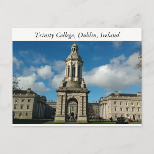 Trinity Uni Dublin, Irland Postcard Postkarte