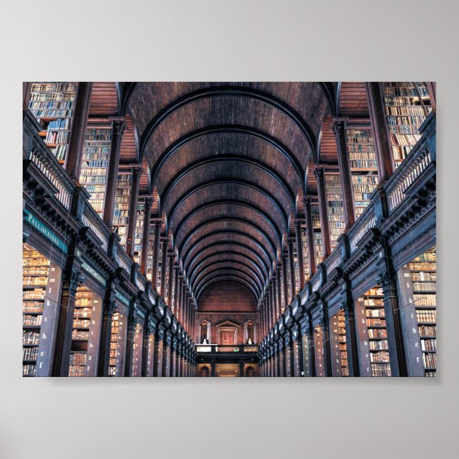 Trinity Uni Library - Dublin, Irland Poster (Vorne)