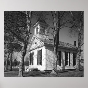 Trinity Union School Kirche Poster