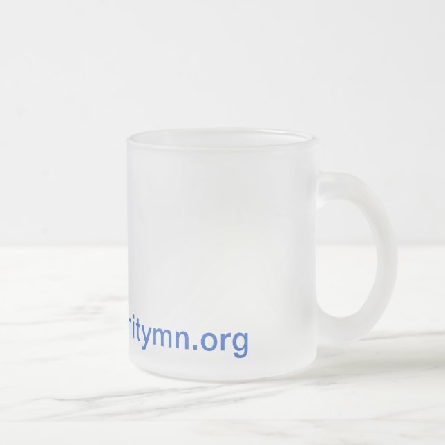 Trinitymn.org mattierte Tasse (Rechts)