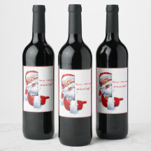 "Trink auf - der Weihnachtsmann schaut zu, aber er