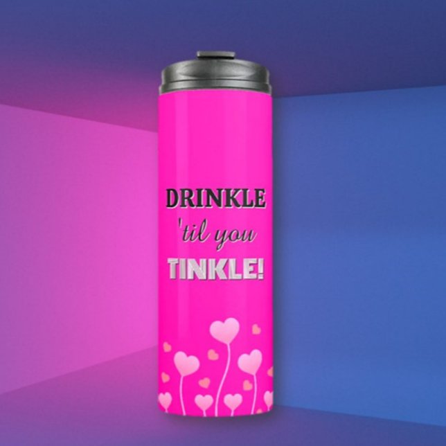 Trink aus! Lustige hübsche  Thermosbecher (Von Creator hochgeladen)