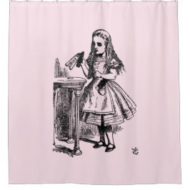 Trink mich (Alice's Adventures in Wonderland) Duschvorhang