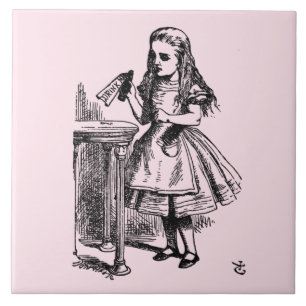 Trink mich (Alice's Adventures in Wonderland) Fliese