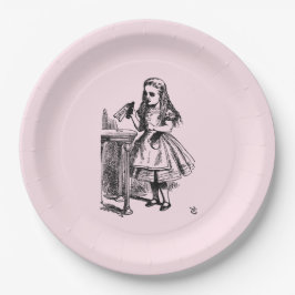 Trink mich (Alice's Adventures in Wonderland) Pappteller