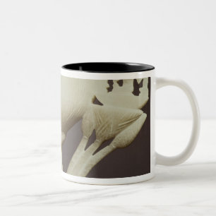 Trinkbecher in Form von Hälfte-geöffnetem Lotos Zweifarbige Tasse