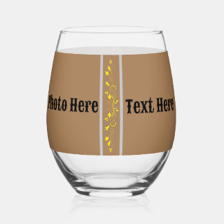 Trinkbehälter Brown black Wine Glass Foto | Text Weinglas Ohne Stiel