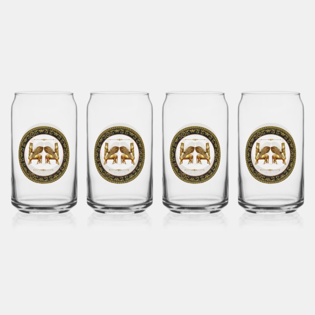 Trinkbehälter Set Dosenglas (Vorderseite)