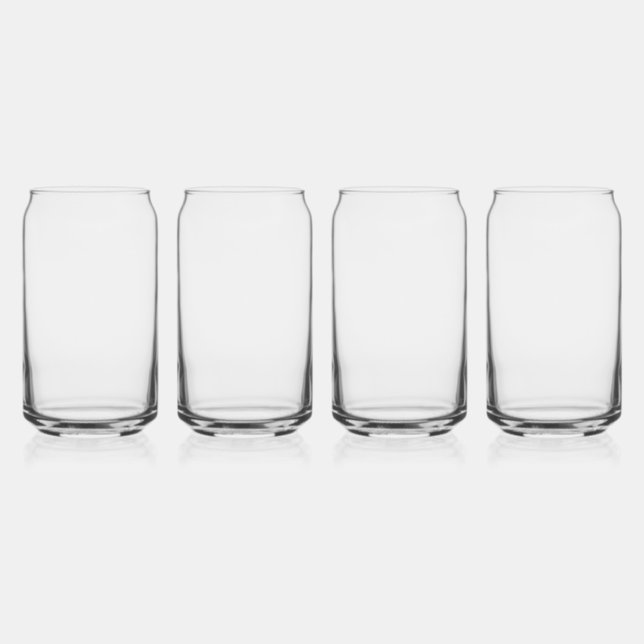 Trinkbehälter Set Dosenglas (Vorderseite)