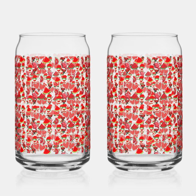 Trinkbehälter Set Dosenglas (Vorderseite)