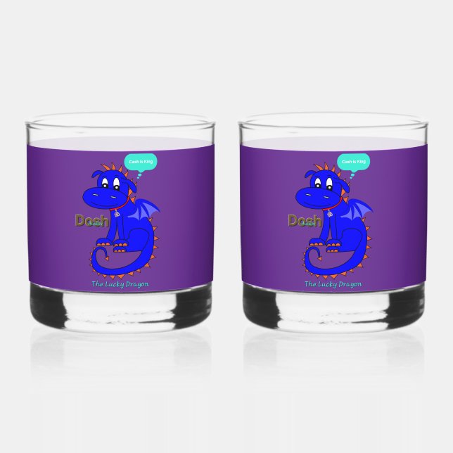 Trinkbehälter Set Whiskyglas (Rückseite)