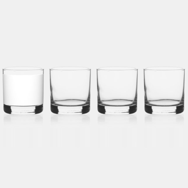 Trinkbehälter Set Whiskyglas (Vorderseite)