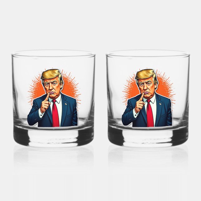 Trinkbehälter Style: Rocks-Glas, Set: Set von Whiskyglas (Vorderseite)