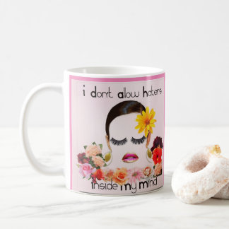 Trinkbehälter-Tasse "das friedliche Blumen-Mädchen Kaffeetasse