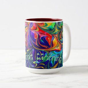 Trinkbehälter-Tasse Zweifarbige Tasse