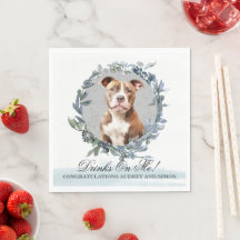 Trinke auf mich! Pitbull Hunde Hochzeitstiefel