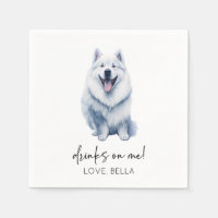 Trinke auf mich! Samoyed Dog Pet Wedding