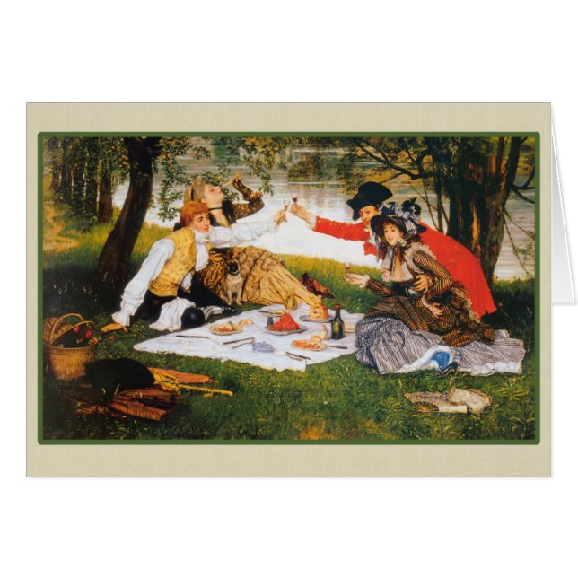 Trinken am Fluss (Vorderseite (Horizontal))