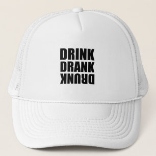 Trinken Betrunken getrunken Truckerkappe