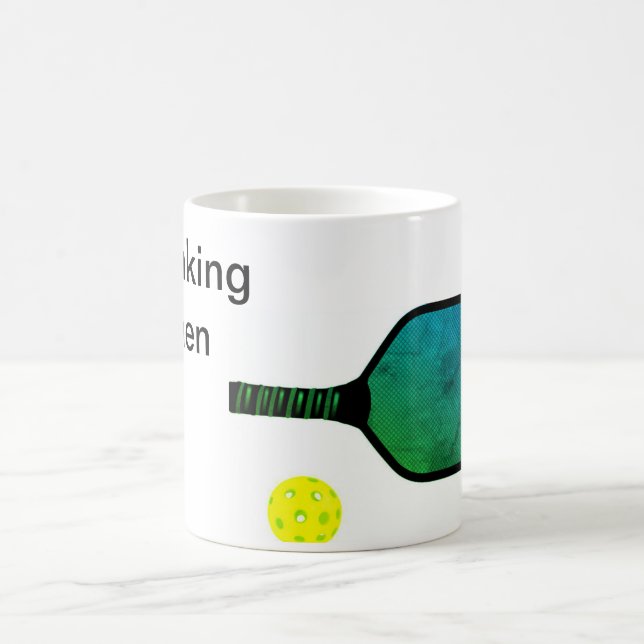 Trinken dann Pickleball Kaffeetasse (Mittel)