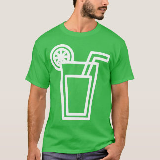 Trinken eines Katzen T-Shirt