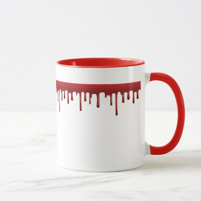 Trinken gotische Tasse des Blutkaffees (Rechts)