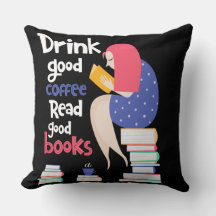 Trinken guten Kaffee lesen gute Bücher