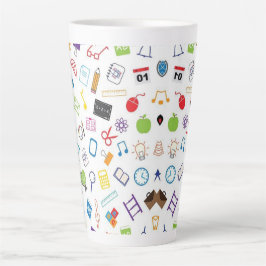 Trinken in die Liebe Milchtasse