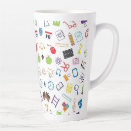 Trinken in die Liebe Milchtasse