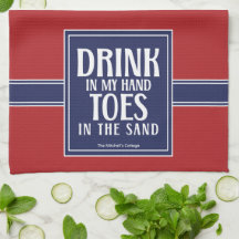 Trinken in meiner Hand Zitat Nautic Coastal Beach