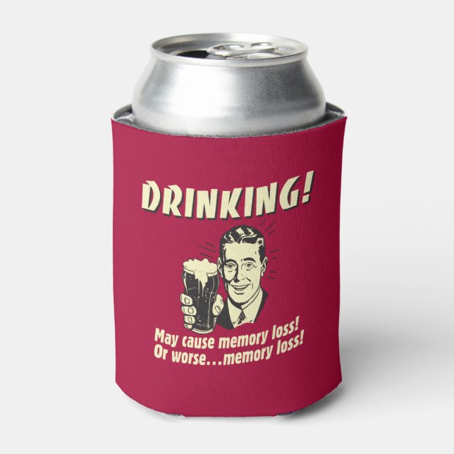 Trinken: Kann den Speicherverlust noch verschlimme Dosenkühler (Kanne Vorderseite)